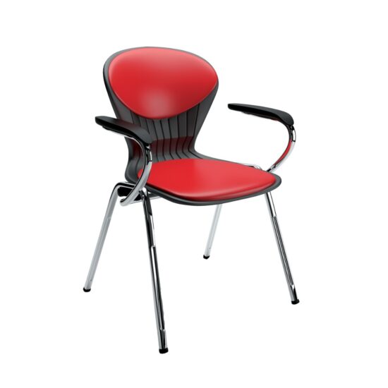 صندلی ثابت فلزی صدفی